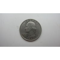 США 25 центов 1990 г.