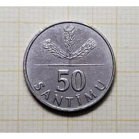 Латвия 50 сантимов 1992