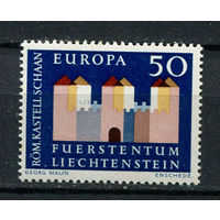 Лихтенштейн - 1964 - Европа (C.E.P.T.) - Замок - [Mi. 444] - полная серия - 1 марка. MLH.