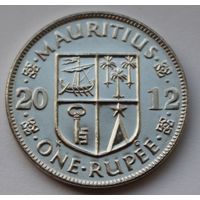 Маврикий 1 рупия, 2012 г.