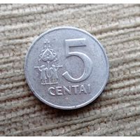 Werty71 Литва 5 центов 1991 Погоня