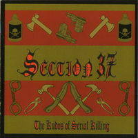 Section 37 - The Kudos Of Serial Killing CD