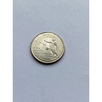 25 центов 2008 г. Гавайи, США
