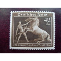 DR 1939 Рейх. Германия. Mi.699 MNH (Mi.-80 euro) лошадь