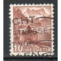 Стандартный выпуск  Пейзаж Швейцария 1939 год серия из 1 марки