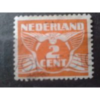 Нидерланды 1924 Стандарт, летящий голубь 2с
