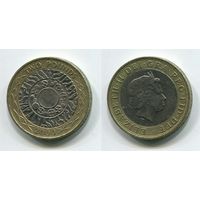 Великобритания. 2 фунта (2000)