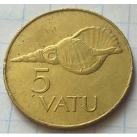Вануату 5 вату, 1983     ( 3-2-2 )