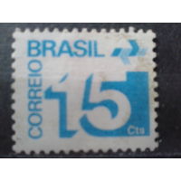 Бразилия 1975 Стандарт, цифры 15