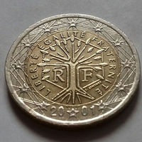 2 евро, Франция 2001 г.