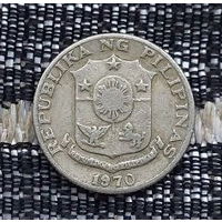 Филиппины 10 центов 1970 года. Маска.