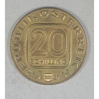 Австрия 20 шиллингов 1997  850 лет Собору Святого Стефана