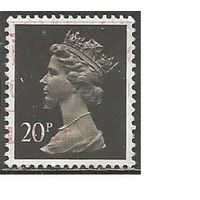 Британия. Королева Елизавета II. 1970г. Mi#550.