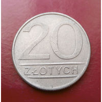 20 злотых 1986 Польша #01