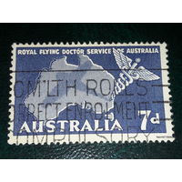 Австралия 1957 Королевская медицинская воздушная служба. Полная серия 1 марка