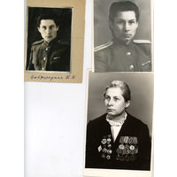 3 фото партизанки радистки Тамара Завгородняя. после войны работник органов.