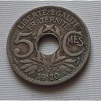 5 сантимов 1920 г. Франция
