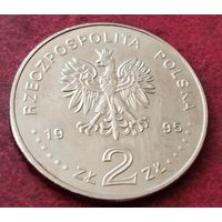 Польша 2 злотых, 1995 100 лет Олимпийским Играм