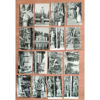 Ленинград Летний сад Набор из 16 открыток полный комплект 1969 г.
