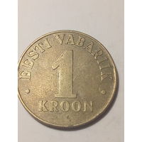 1 крона Эстония 1998 год