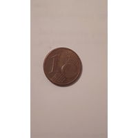 1 евро цент Ирландия 2012