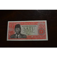 Индонезия 1 рупия образца 1964 года UNC см описание