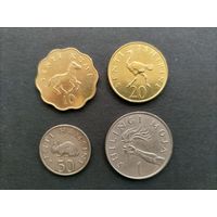 Танзания - 4 монеты 1966-1981 гг.