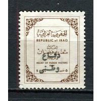 Ирак - 1968 - Надпечатка на 5F. Zwangszuschlagsmarken - [Mi.18z] - 1 марка. Чистая без клея.  (LOT X28)
