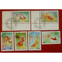 Вьетнам. Рыбы. ( 6 марок ) 1990 года. 6-16.