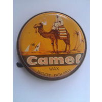 Коробочка жестяная из-под обувного крема CAMEL (начало 60-х годов)