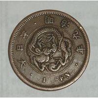 Япония, 1 Сен 1876  квадро чешуйки