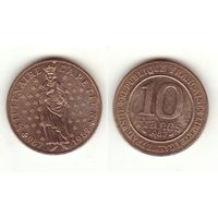 10 франков, 1987 Тысячелетие династии Капетингов