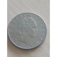 Италия 50 лир 1956г.