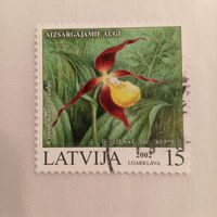 Латвия 2002. Флора. Цветы