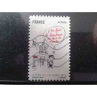 Франция 2009 Комикс, Михель- 1,1 евро гаш