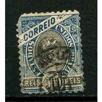 Бразилия - 1894/1897 - Аллегория - Голова Свободы 500R - [Mi.111] - 1 марка. Гашеная.  (Лот 88BW)