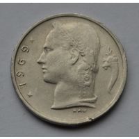 Бельгия, 1 франк 1969 г. 'BELGIE'.
