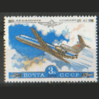 З. 4962. 1979. Авиапочта. ТУ-154. ЧиСт.