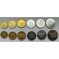 Лесото НАБОР 6 монет 1998 - 2018 UNC