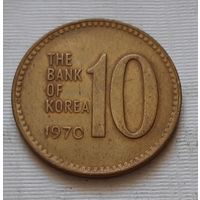 10 вон 1971 г. Южная Корея