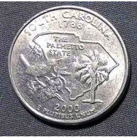 25 центов США Южная Каролина 2000
