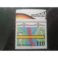Германия 1998 Мост** Михель-1,2 евро