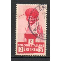 Стандартный выпуск Национальные мотивы Эритрея 1933 год 1 марка