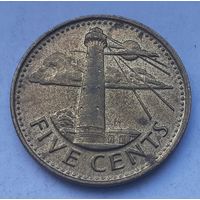 Барбадос 5 центов, 2012 (1-5-70)