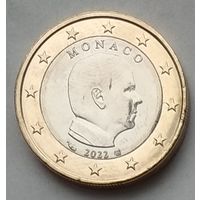 Монако 1 евро 2022 г.
