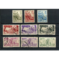 Сирийская Республика - 1954 - Сельское хозяйство и промышленность - [Mi. 629-637] - полная серия - 9 марок. Гашеные.  (Лот 150BP)