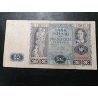Польша 20 злотых 1936