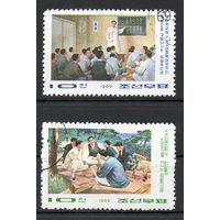 Революционер Ким Хен Джик КНДР 1969 год серия из 2-х марок