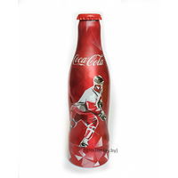 Бутылка алюминий Coca Cola, лимитированный выпуск к ЧМ по хоккею 2014