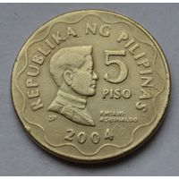 5 писо 2004 г. Филиппины.